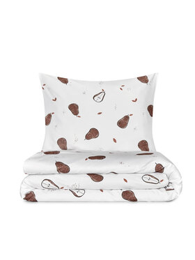 White pocket White pocket Komplet pościeli we wzory Biały