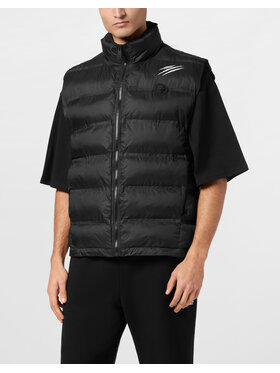 Plein Sport Plein Sport Kamizelka 22983 Czarny Regular Fit