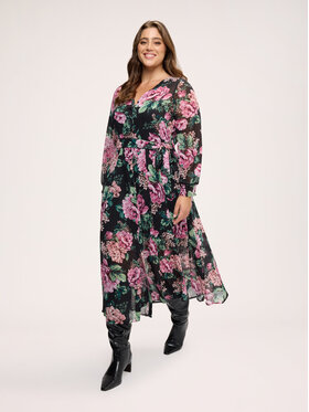 Fiorella Rubino Fiorella Rubino Abito da sera 7031T001883N0Z3 Nero Flared Fit