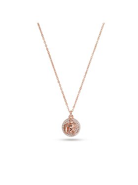Michael Kors Michael Kors Naszyjnik MKC1210AN791 Różowe złoto