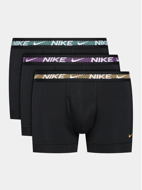 Nike Nike Комплект 3 чифта боксерки 0000KE1152 Черен