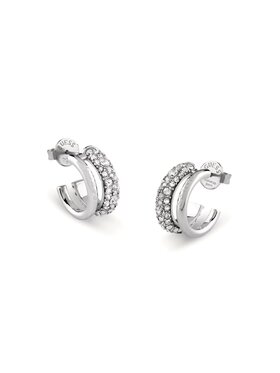 Guess Guess Naušnice JUBE05197JW Stříbrná