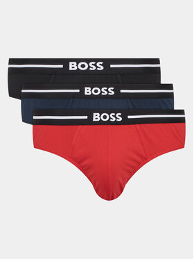 Boss Boss Komplet 3 par slipów 50489598 Kolorowy