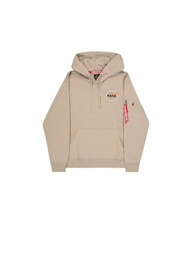 Alpha Industries Alpha Industries Bluza NASA Orbit Hoodie Żółty Regular Fit
