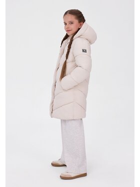 minoti minoti Kurtka zimowa 32COAT167 Kremowy Longline Fit