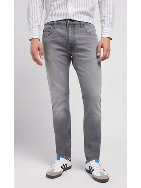 Lee Lee Jeansy Rider Szary Slim Fit