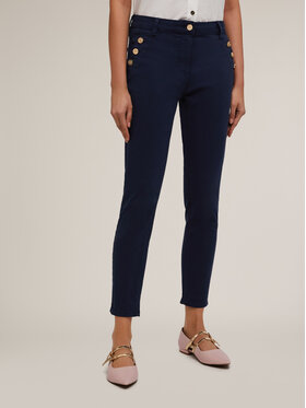 Motivi Motivi Pantaloni di tessuto P738Q003910N034 Blu Regular Fit