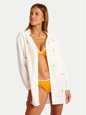 Banana Moon Banana Moon Hemd Mika Yesenia LTL10 Weiß Regular Fit