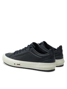 Tommy Hilfiger Tenisice Th Hi Vulc Cleat Low Lth FM0FM05452 Tamnoplava