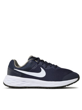 Nike Nike Buty do biegania Revolution 6 Nn (GS) DD1096 400 Granatowy