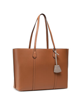 Tory Burch Tory Burch Ročna torba Perry Triple - Compartment Tote 8192 Rjava