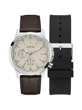 Guess Guess Zegarek GW0664G1 Brązowy