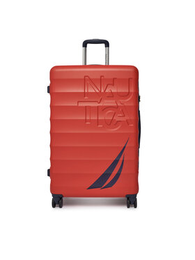 Nautica Nautica Голям куфар NTC-KS-004-07-L Червен