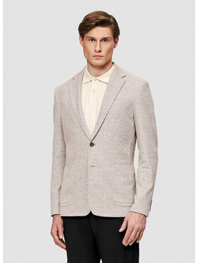 Pako Lorente Pako Lorente Marynarka P26SF-3X-004 Beżowy Slim Fit