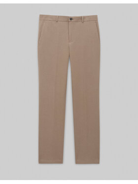 Borgio Borgio Spodnie garniturowe LASCRAI_BR Brązowy Slim Fit