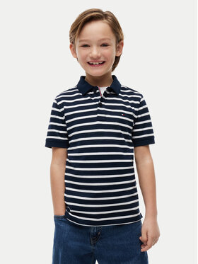 Tommy Hilfiger Tommy Hilfiger Polo KB0KB09103 Tumši zils Regular Fit