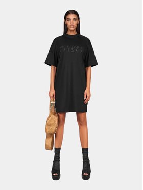 MADE BY SOCIETY MADE BY SOCIETY Sukienka koktajlowa KAZO - D27832 Czarny Basic Fit
