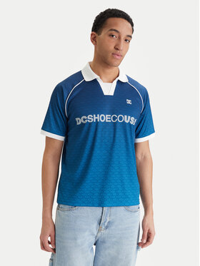 DC Shoes DC Shoes T-Shirt Soccer EDYKT03546 Niebieski Boxy Fit