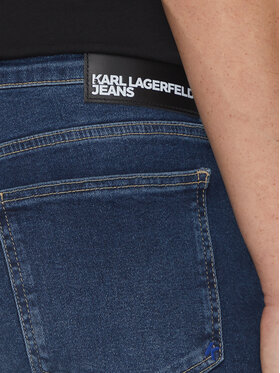 Karl Lagerfeld Jeans Jeans Hlače 245D1102 Mornarsko Modra Skinny Fit