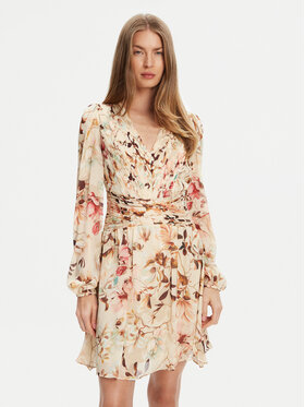 Guess Guess Coctailkleid W5YK20 WDW82 Beige Regular Fit