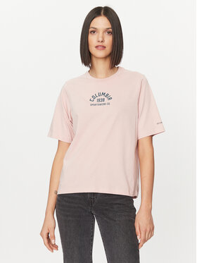 Columbia Columbia Póló North Cascades™ Relaxed Tee Piros Regular Fit