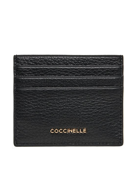 Coccinelle Coccinelle Custodie per carte di credito MW5 Metallic Soft E2 MW5 12 95 01 Nero