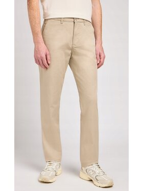 Lee Lee Chinosy Regular Chino Beżowy Chino Fit
