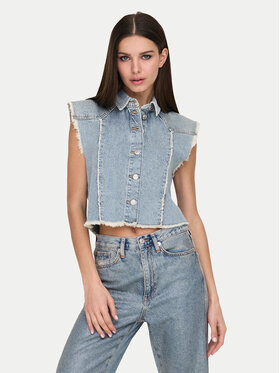 ONLY ONLY Prsluk Hollywood 15341021 Plava Regular Fit