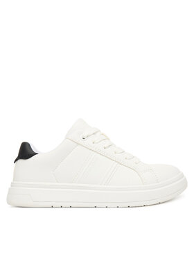 Calvin Klein Calvin Klein Sneakersy Low Cut Lace-Up V3X9-83293-1355 S Bílá