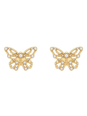 Guess Guess Обици JUBE06 123JW Златист