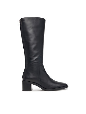 Calvin Klein Calvin Klein Stiefel Block Heel High Boot Zip Lth HW0HW03172 Schwarz