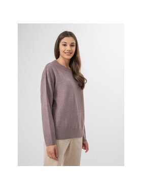 Outhorn Outhorn Sweter OTHAW22TSWEF003-51S Fioletowy Oversize