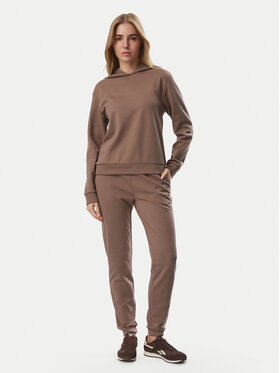 EA7 Emporio Armani EA7 Emporio Armani Dres 7W001949 AF10443 U6041 Brązowy jasny Regular Fit