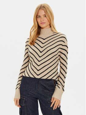Brave Soul Brave Soul Dolcevita LK-125CHAZ Beige Regular Fit