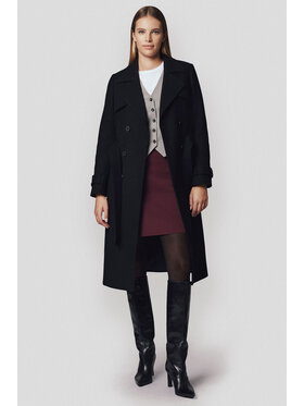 Lancerto Lancerto Płaszcz zimowy Loen PC073224000007 Czarny Regular Fit
