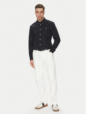 Lacoste Lacoste Cămașă CH2933 Negru Regular Fit