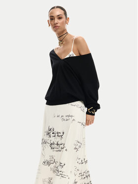 Desigual Desigual Σετ πουλόβερ και φόρεμα Morisot 26SWVK33 Εκρού Regular Fit