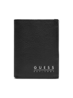 Guess Guess Große Herren Geldbörse SMMETL LEA65 Schwarz