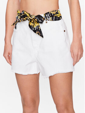 Versace Jeans Couture Versace Jeans Couture Szövet rövidnadrág 74HAD514 Fehér Regular Fit