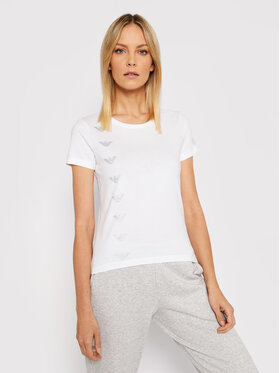 EA7 Emporio Armani EA7 Emporio Armani T-Shirt 3LTT12 TJFJZ 1100 Bílá Regular Fit