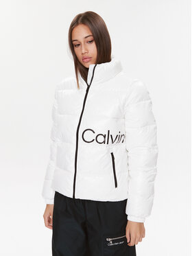 Calvin Klein Jeans Calvin Klein Jeans Pernata jakna J20J221885 Bijela Slim Fit