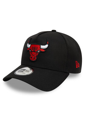 New Era New Era Καπέλο Jockey Chicago Bulls NBA Patch Black 9FORTY A-Frame 60595220 Μαύρο