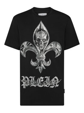 PHILIPP PLEIN PHILIPP PLEIN Tričko 22841 Čierna Regular Fit