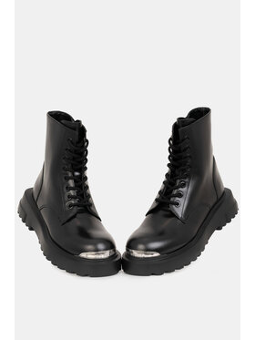 LOVE MOSCHINO LOVE MOSCHINO Botki SQUARE40 Czarny