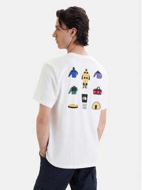 The North Face The North Face T-shirt Icon Celebration NF0A8GAS Bijela Regular Fit