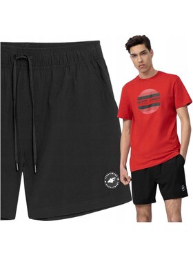 4F 4F Szorty kąpielowe 4FWSS24UBDSM123-20S Czarny Performance Fit