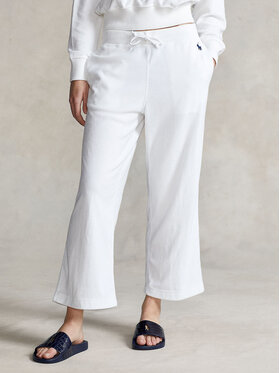 Polo Ralph Lauren Polo Ralph Lauren Spodnie dresowe 211863405001 Biały Relaxed Fit