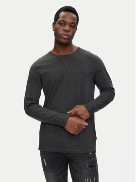 Brave Soul Brave Soul Longsleeve MLT-69PRAGUEM Szary Regular Fit