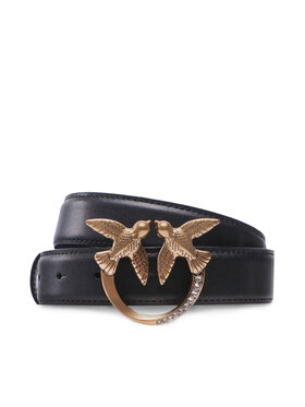 Pinko Pinko Dámský pásek Love Berry H3 Belt PE 23 PLT01 100125 A0GY Černá