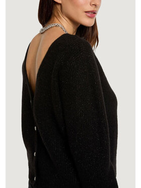 Morgan De Toi Morgan De Toi Cardigan 242-MIMO Nero Casual Fit